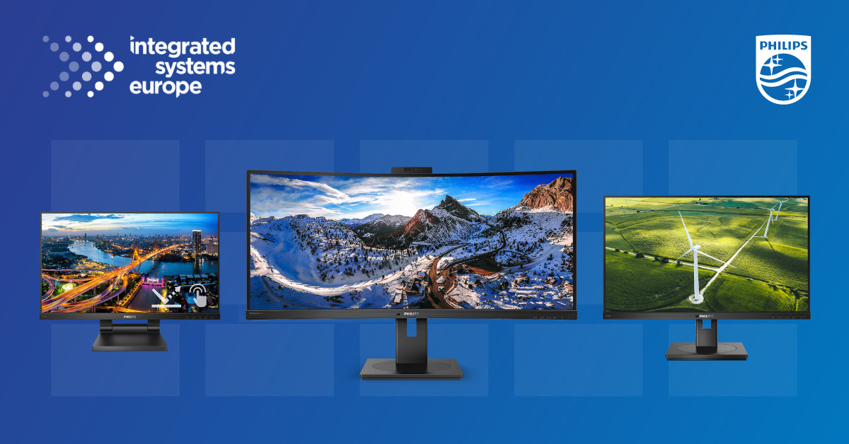Philips Monitors potvrzuje účast na ISE 2022 s řešeními pro všechny hlavní vertikální trhy