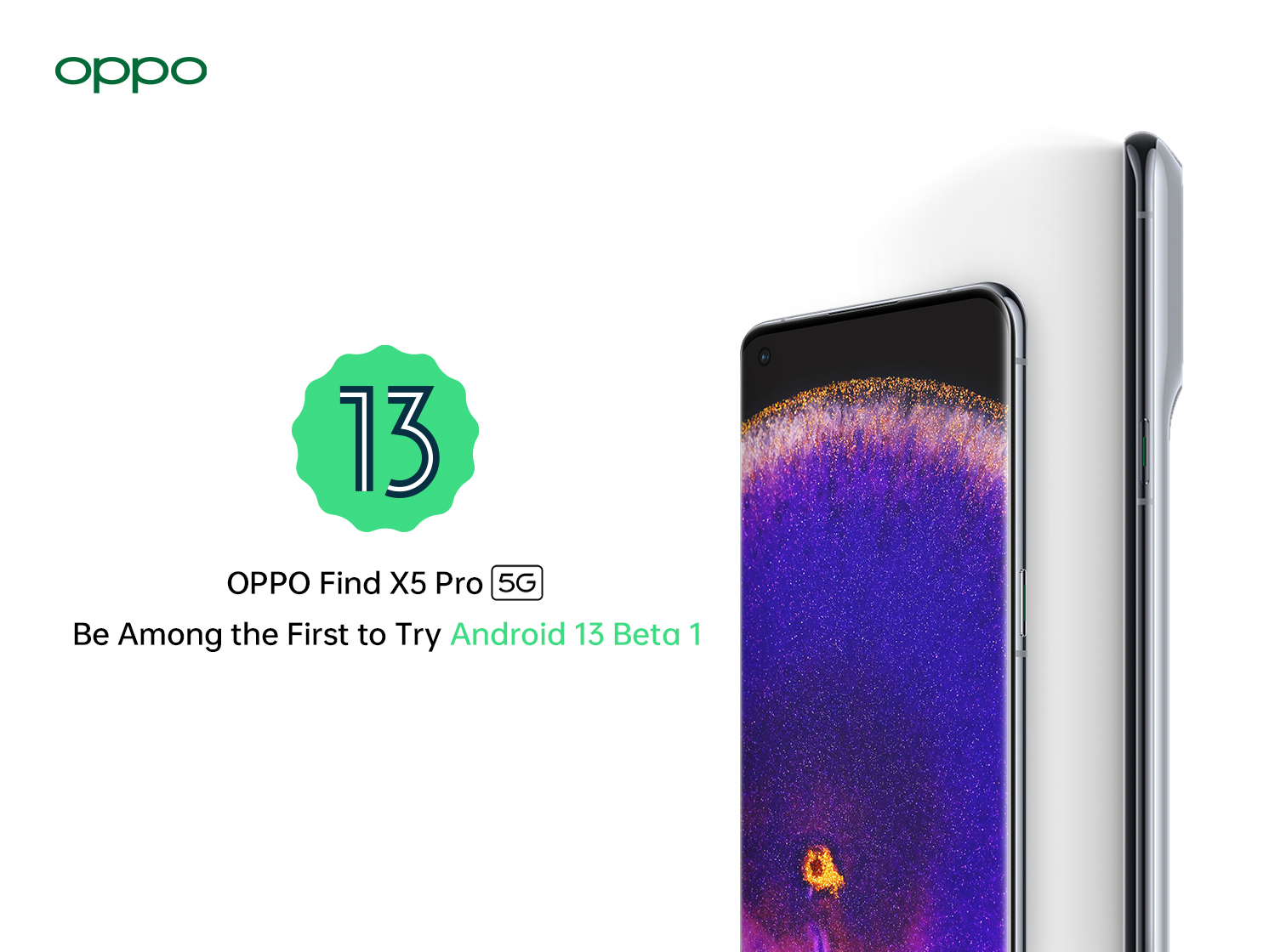 OPPO Find X5 Pro je jedním z prvních smartphonů, které získají aktualizaci na Android 13 Beta 1
