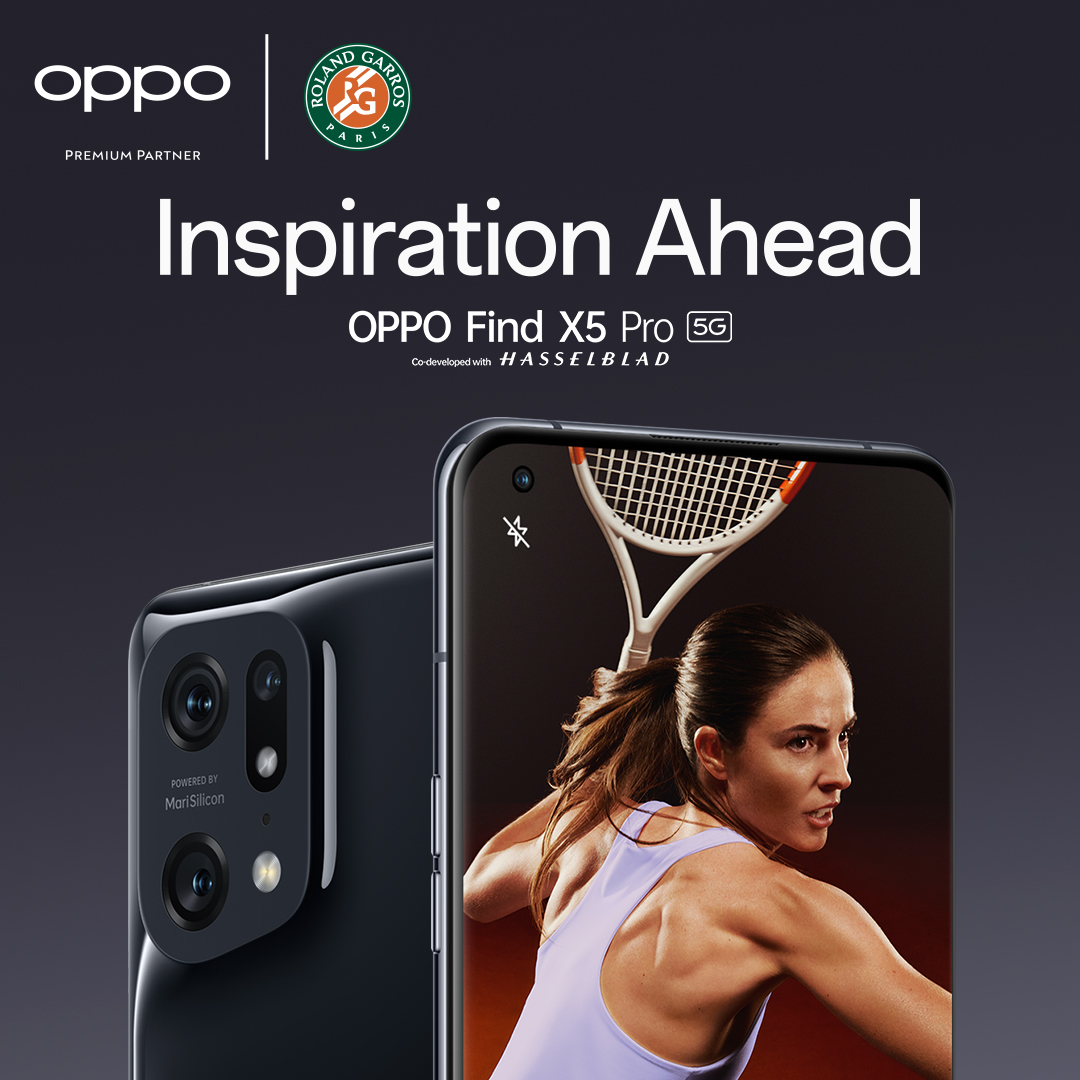 Roland-Garros a OPPO hrdě oznamují prodloužení partnerství na další turnaje