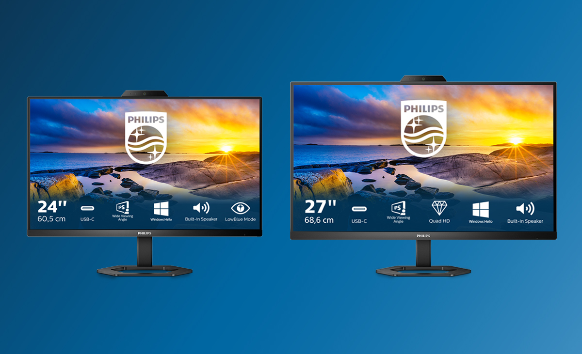 Philips Monitors uvádí na trh dva nové víceúčelové modely určené pro práci i zábavu