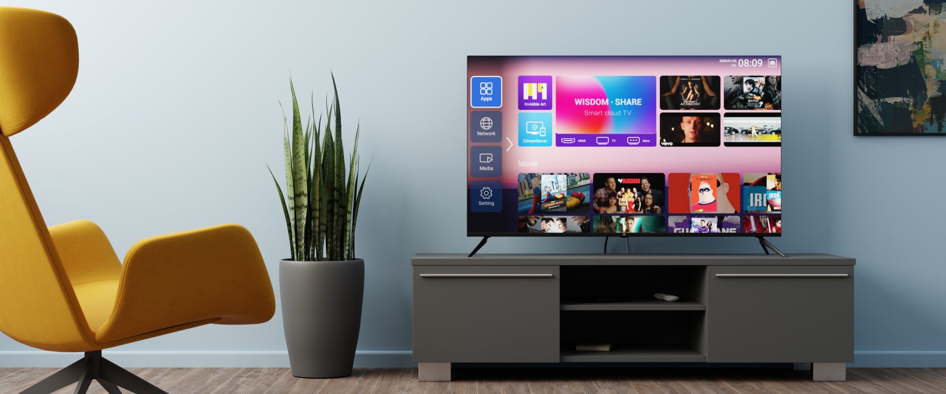 Chytré televize od Tesly nyní za nižší cenu