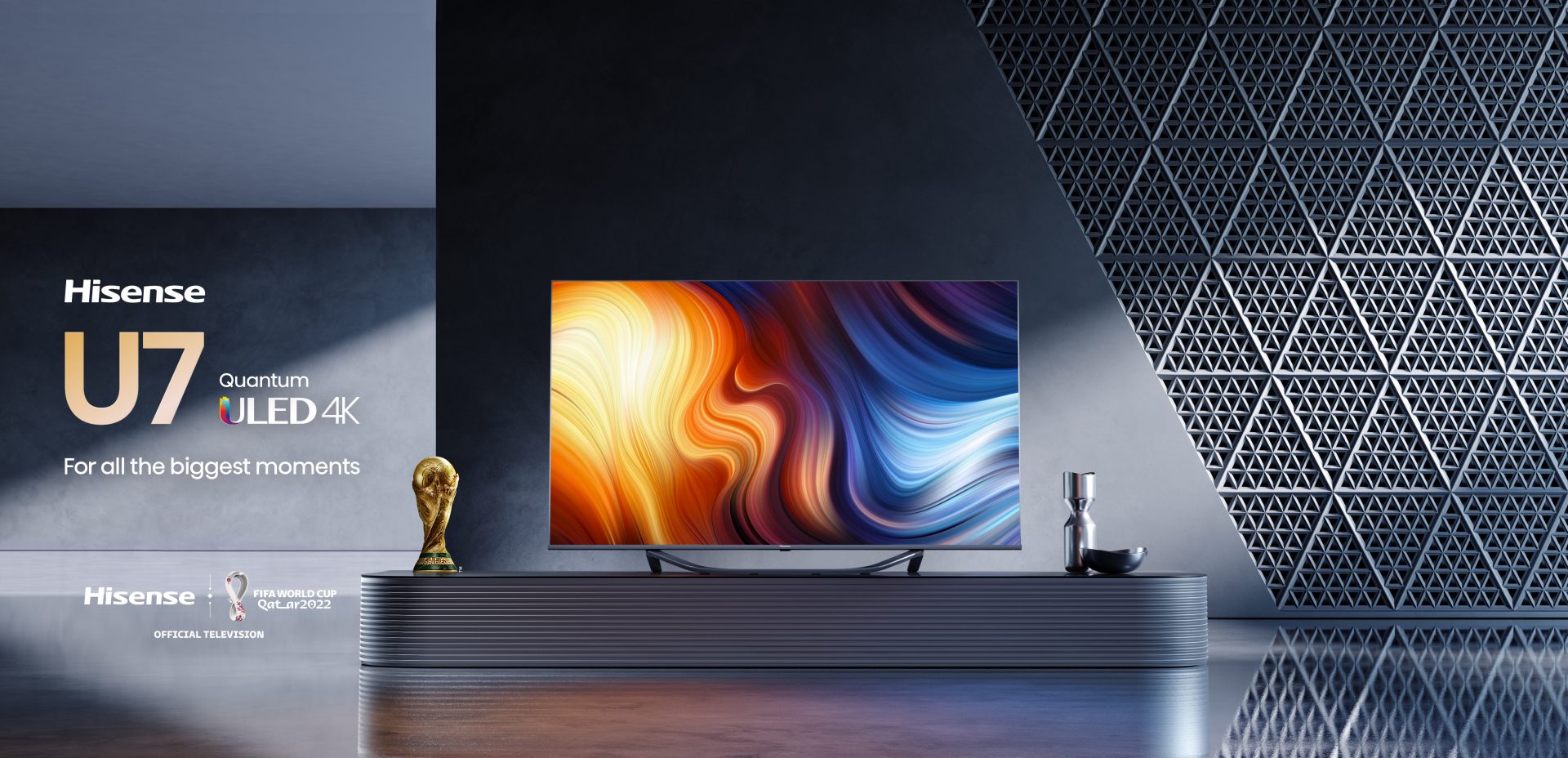 Pro velké chvíle: nové TV Hisense U7HQ