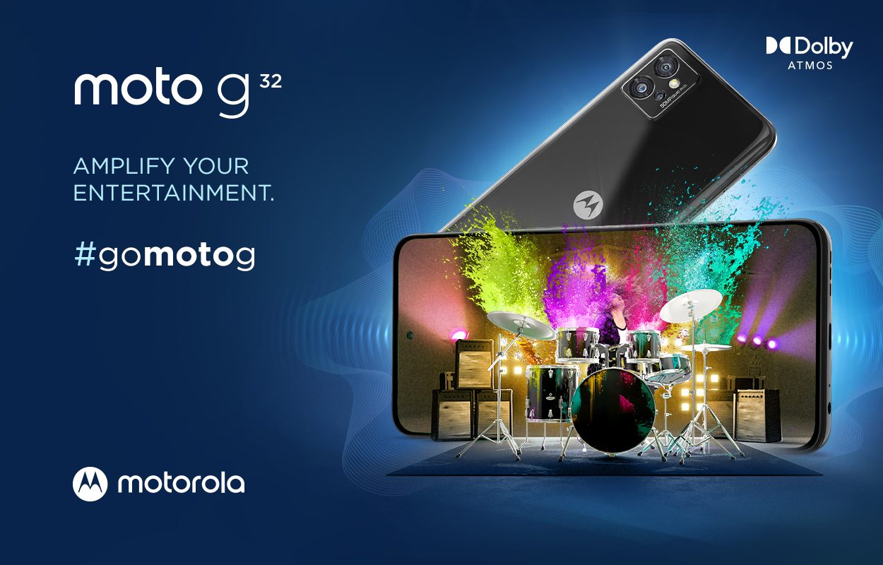 Umocněte své zážitky ze zábavy s moto g32