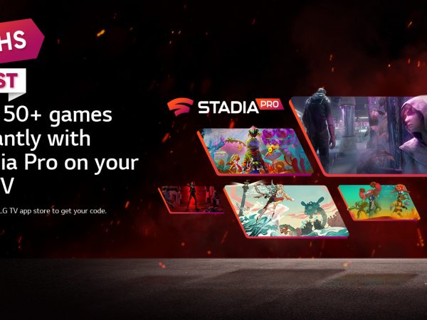 LG nabízí tříměsíční bezplatný přístup ke službám Stadia Pro