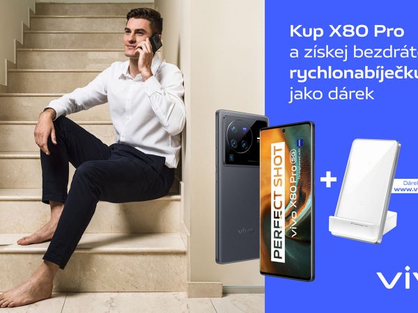 vivo X80 Pro pořídíte v srpnu s bezdrátovou rychlonabíječkou vivo Flash Charge 50W zdarma