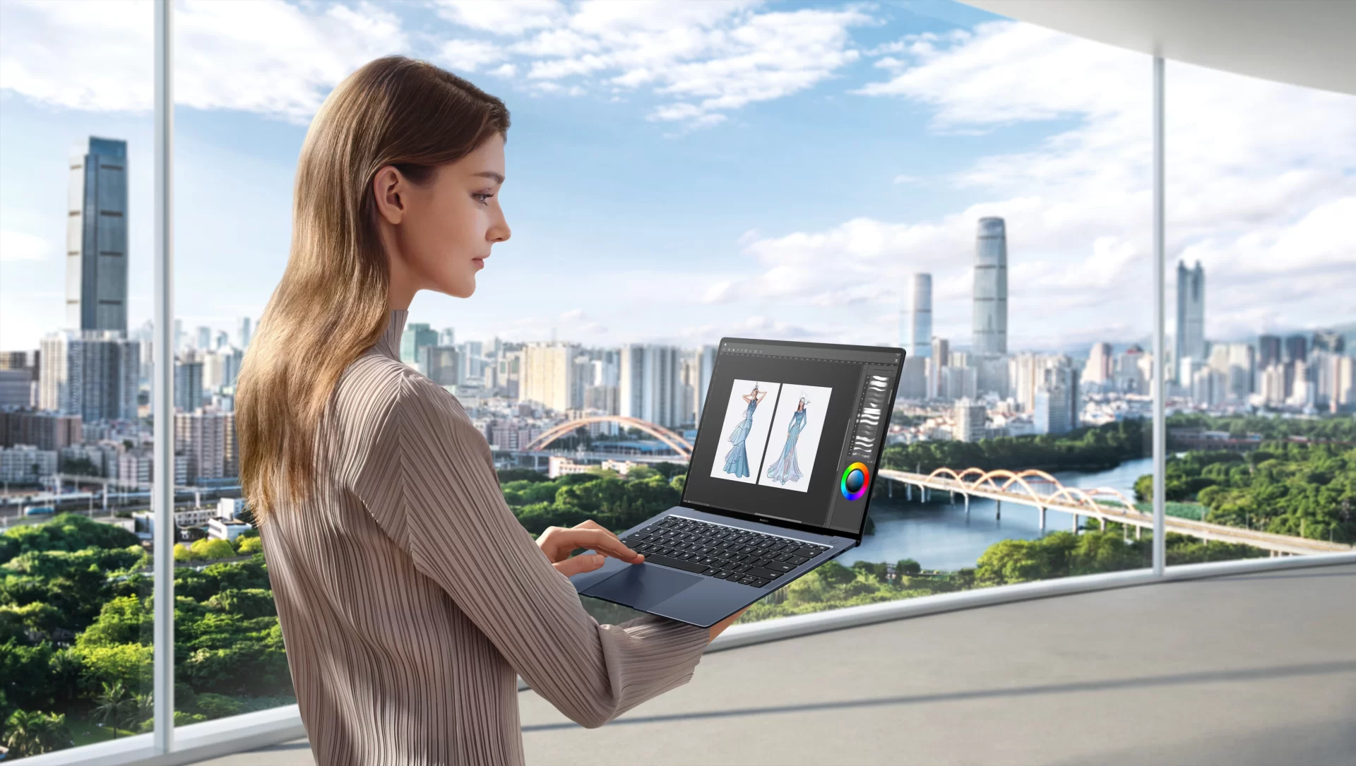 MateBook X Pro nabízí opravdovou podívanou pro oči