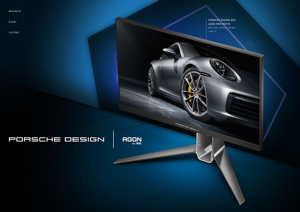 Porsche Design a AGON by AOC představili nový herní monitor PD27S