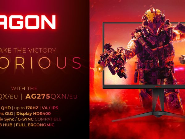 Seznamte se s 5. generací herních monitorů AGON s panely Fast IPS & Fast VA: AG275QX/EU a AG275QXN/EU