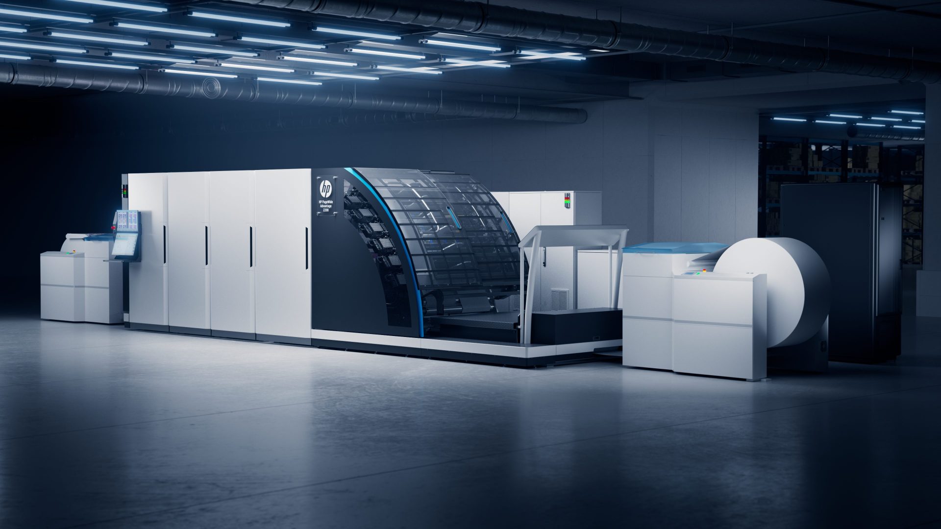 Společnost HP představuje novou revoluční kotoučovou tiskovou platformu PageWide