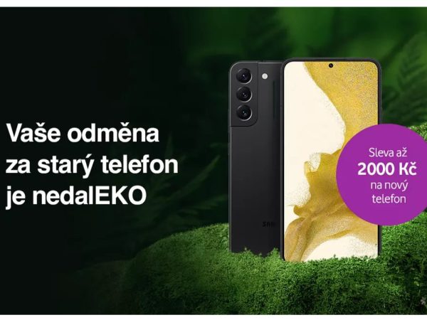Za vysloužilý telefon sleva až 2 000 na nový. Vodafone v aktuální akci motivuje zákazníky k recyklaci