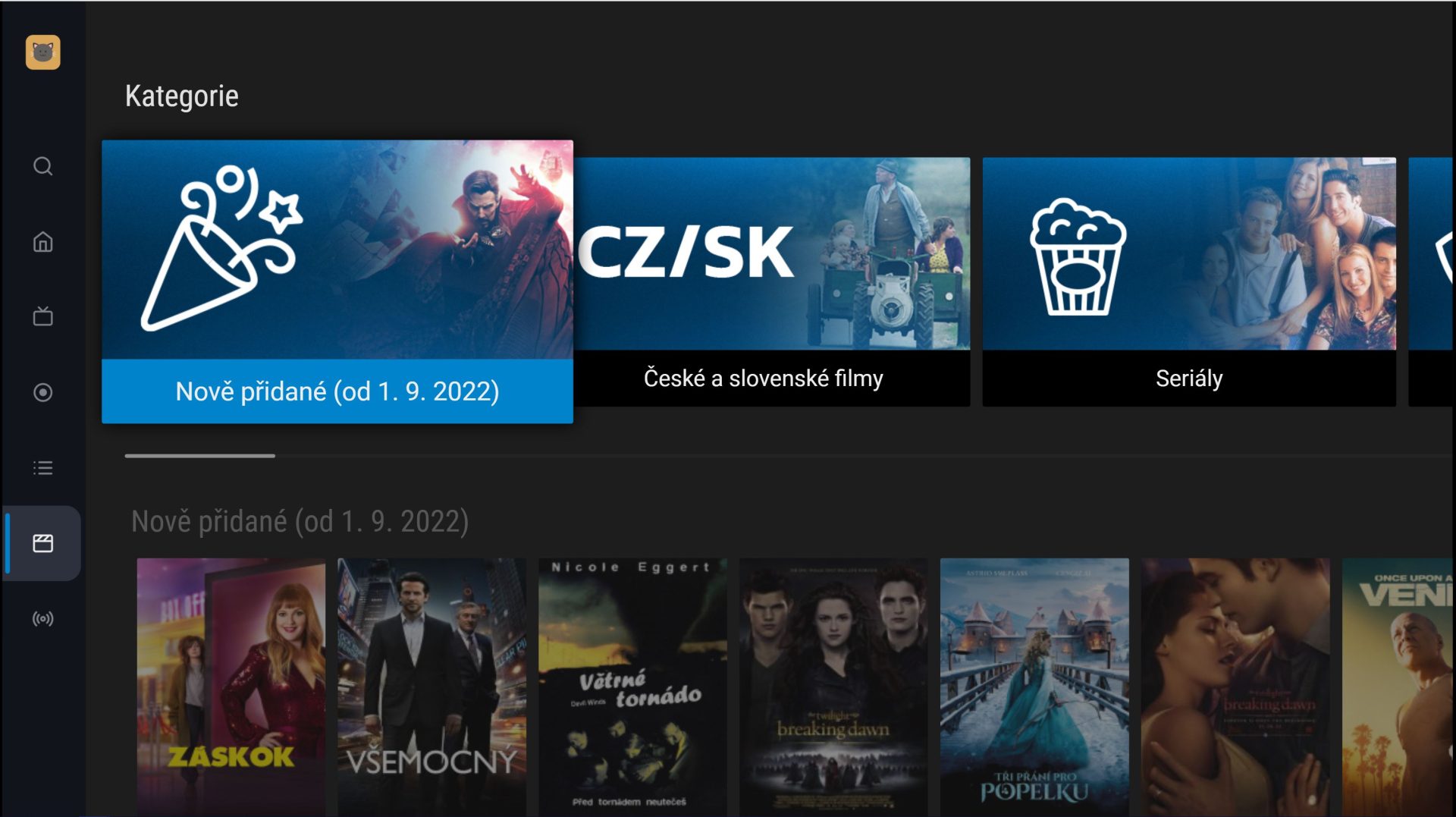 SledovaniTV přidává do své nabídky videotéku Starmax OD