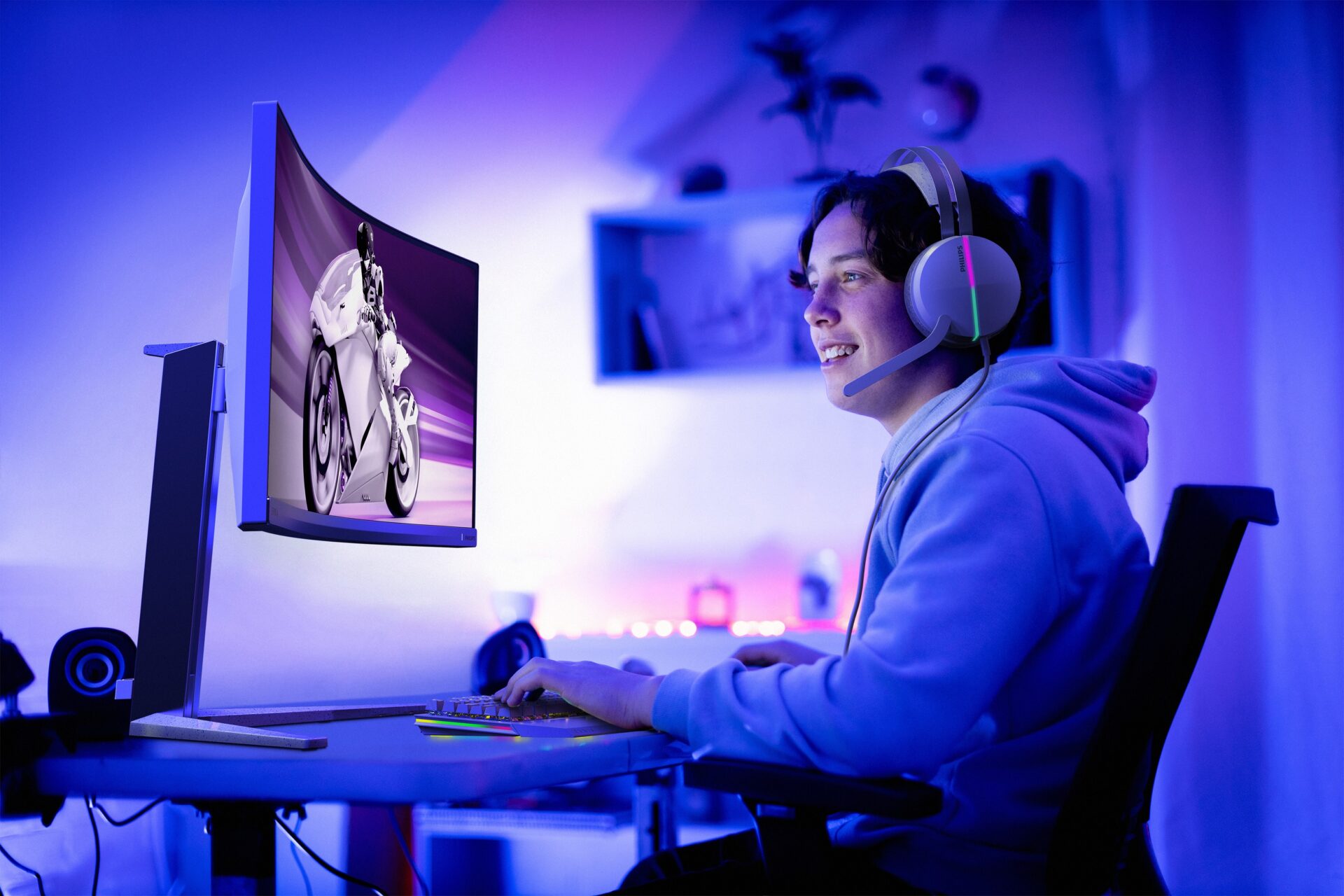 Evnia – nová řada monitorů a příslušenství Philips, která přetváří pravidla hraní