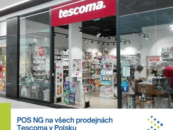 Společnost NG Retail dokončila modernizaci pokladního systému a POS řešení pro kompletní síť prodejen TESCOMA v ČR, Maďarsku a Polsku