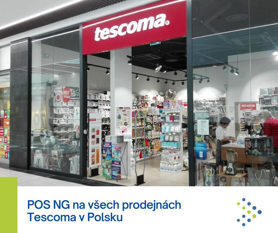Společnost NG Retail dokončila modernizaci pokladního systému a POS řešení pro kompletní síť prodejen TESCOMA v ČR, Maďarsku a Polsku