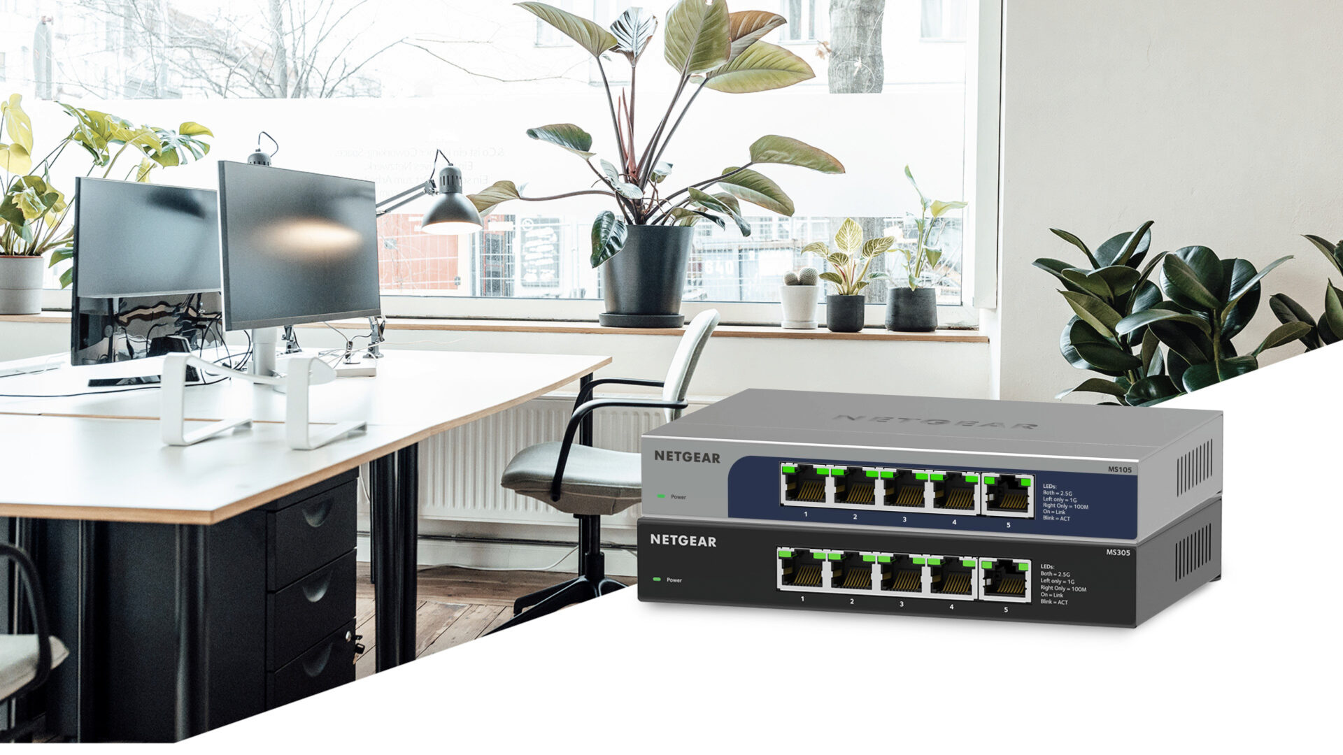 NETGEAR uvádí nové multigigabitové nespravované přepínače. Pomohou firmám překonat přetížení ethernetu za dostupnou cenu