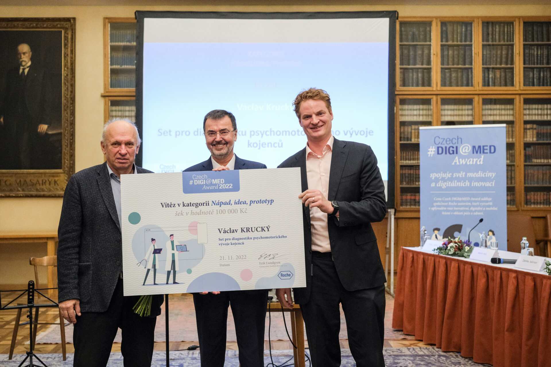 Ve čtvrtém ročníku soutěže Czech DIGI@MED Award ocenila společnost Roche projekty, které přinášejí inovativní digitální a mobilní řešení ve zdravotnictví