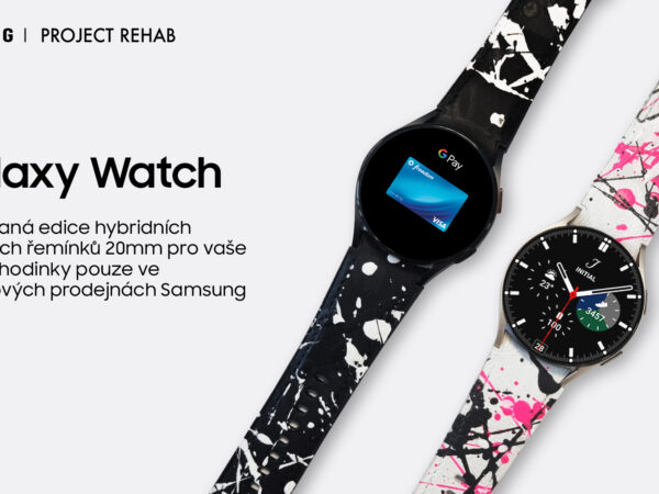 Samsung a Project Rehab nabízí limitovanou edici řemínků  pro chytré hodinky Galaxy Watch