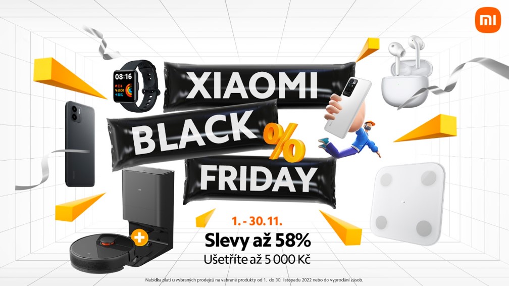 Black Friday se společností Xiaomi