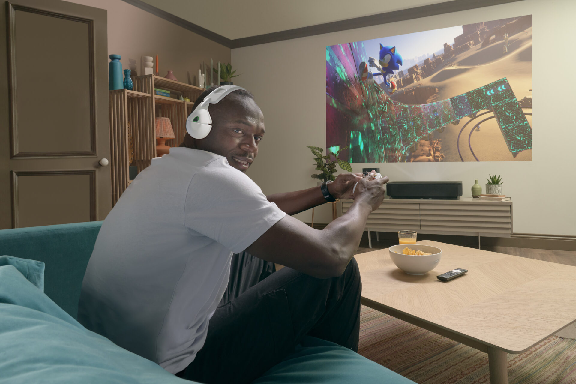 Společnosti Epson Europe a SEGA of America se spojily a společně oslavují vydání hry Sonic Frontiers