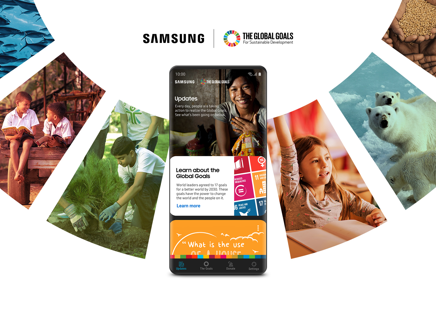 Samsung a komunita uživatelů Galaxy věnovali na splnění globálních cílů již 10 milionů dolarů