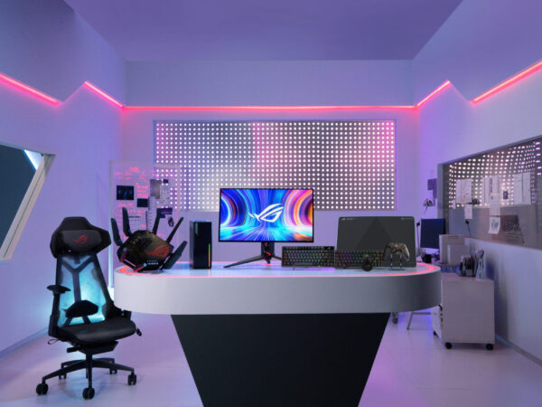 ASUS Republic of Gamers na CES 2023: monitor Swift s frekvencí 540 Hz, nové herní notebooky, routery a periférie