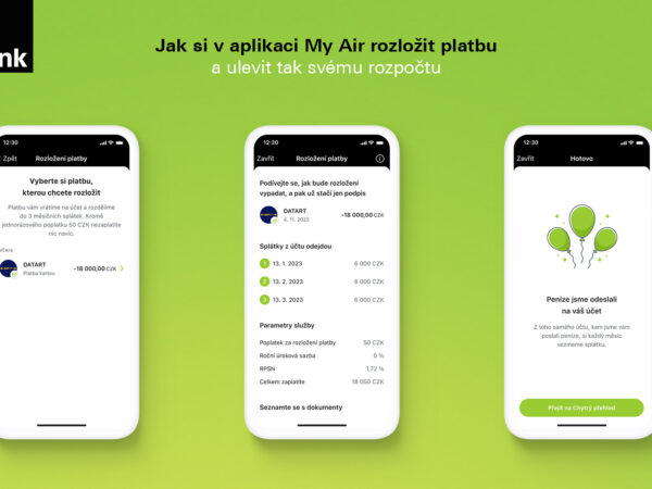 3 ze 4 Čechů by měli problém s větším výdajem. Air Bank nyní přichází s unikátní službou, která pomůže ulevit měsíčnímu rozpočtu klientů