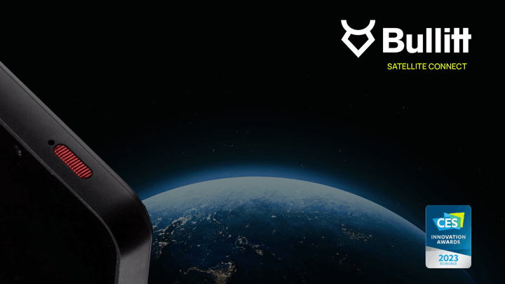 Bullitt Satellite Connect na výstavě CES 2023  Základní komunikace všude tam, kde je pokrytí mobilní sítí výzvou