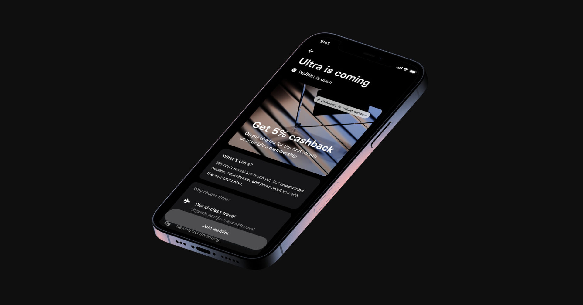 Revolut představuje Ultra – nový exkluzivní plán