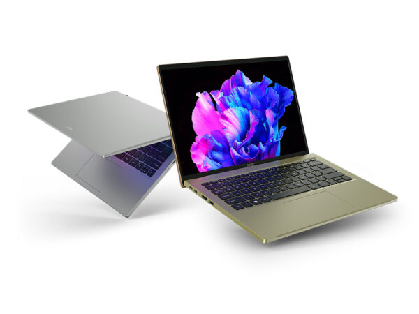 Acer představuje nový tenký a lehký notebook Swift Go s OLED displejem
