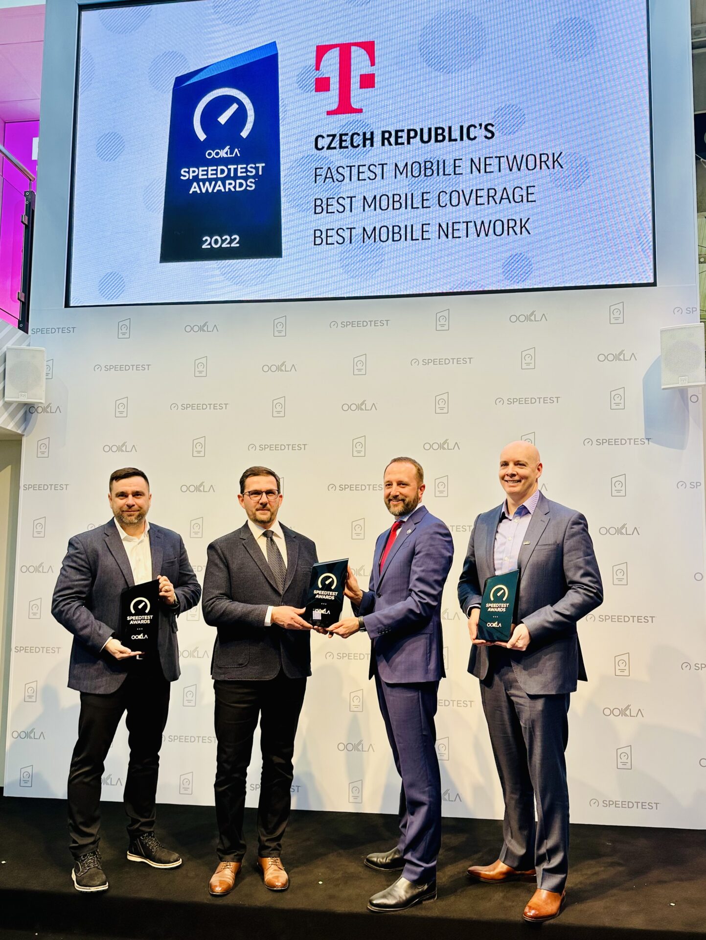 T-Mobile má podle společnosti Ookla® nejlepší mobilní síť v České republice