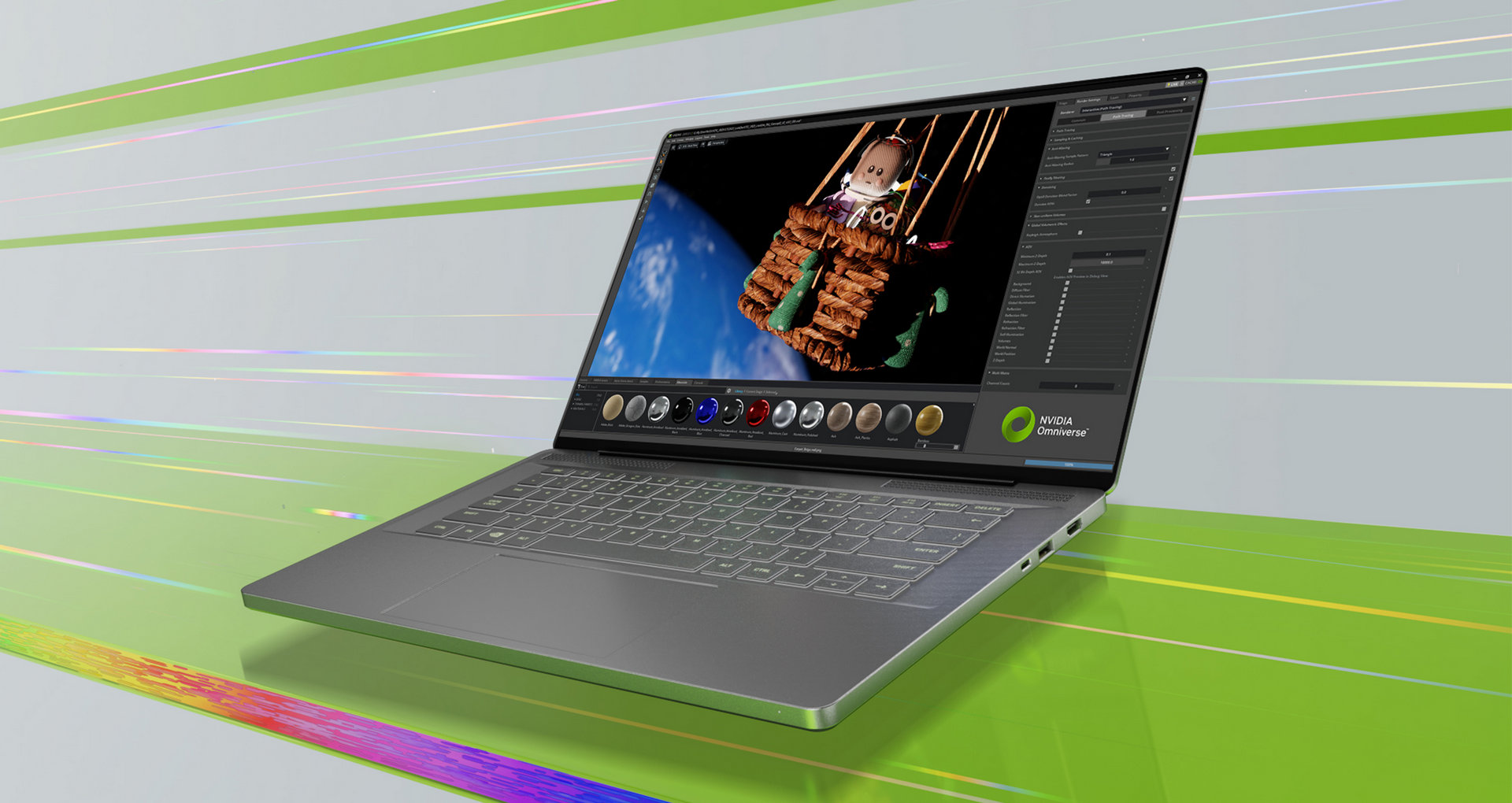 První notebooky NVIDIA Studio s GeForce RTX řady 40 míří na trh