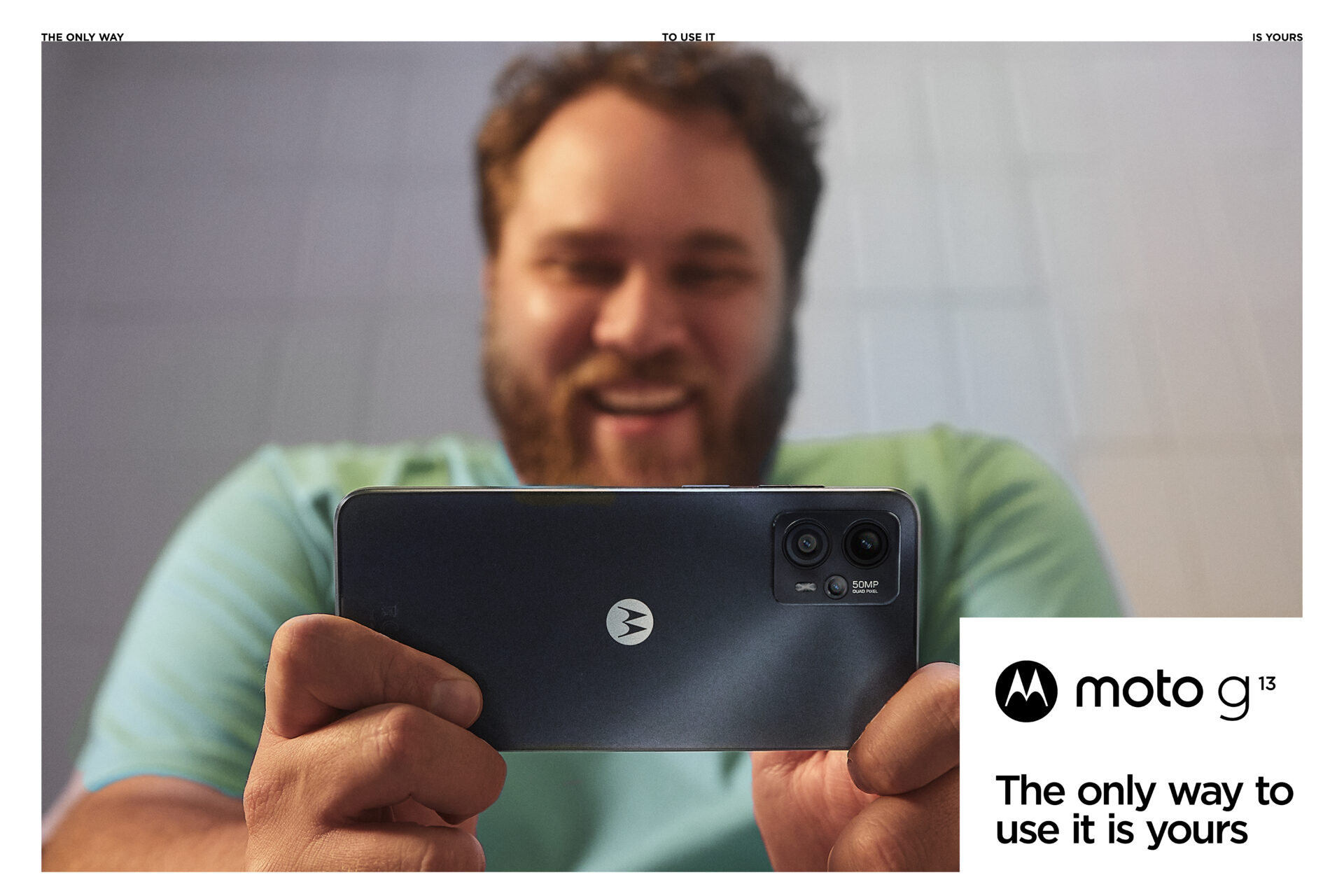Seznamte se s novým moto g13 vyrobeným pro všechny životní okamžiky