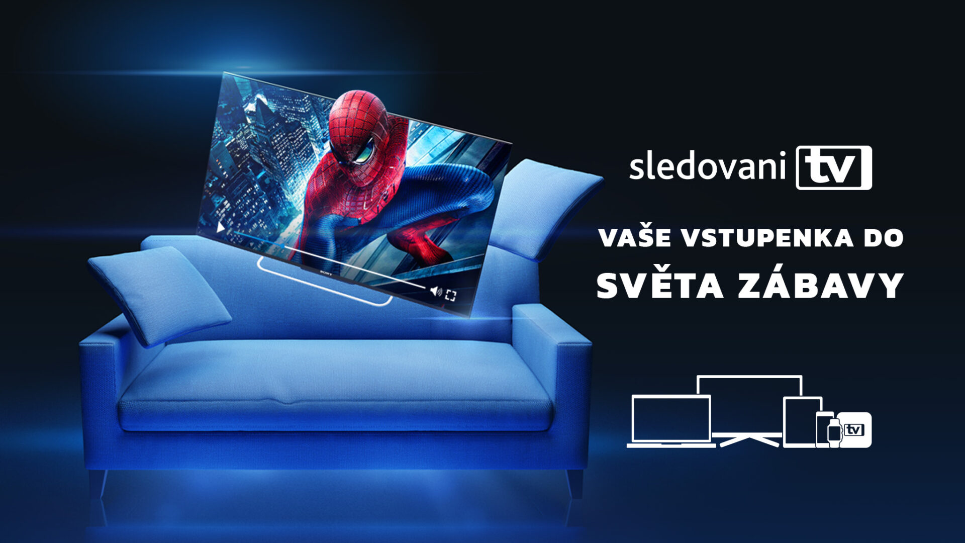 SledovaniTV upravuje uživatelské nastavení a EPG