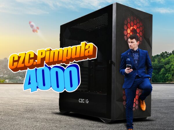 Pimpula pro každého gamera: Limitovanou edici herní mašiny od CZC navrhl Mikýř