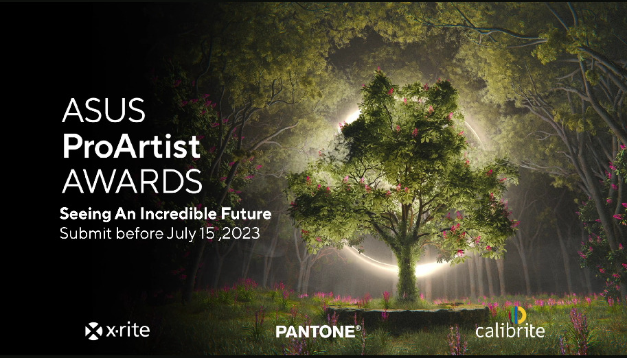 ASUS vyhlašuje designovou soutěž ProArtist Awards 2023