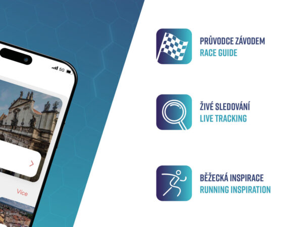 RunCzech aplikace se modernizuje. Nově nabídne livetracking běžců a přenosy ze závodů