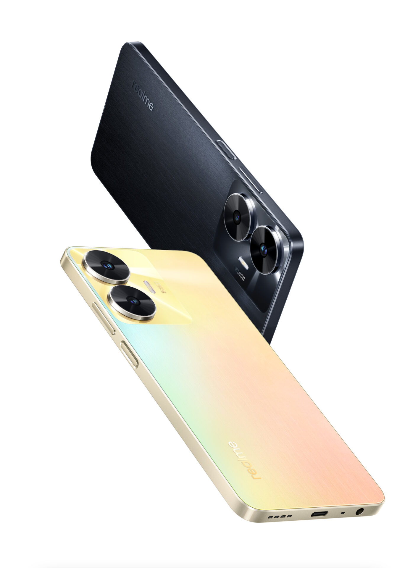 Realme C55 byl uveden s čtyřmi funkcemi, které jsou první svého druhu v kategorii základních telefonů. Stává se tím pomyslným  „šampionem”.