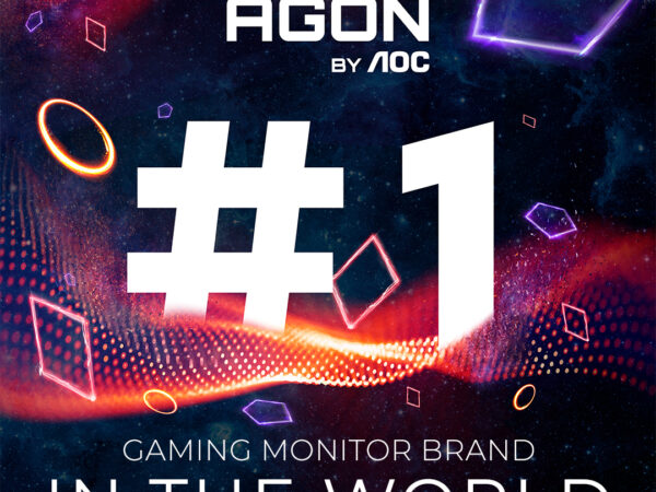 AGON by AOC si zajišťuje pozici světové jedničky mezi herními monitory