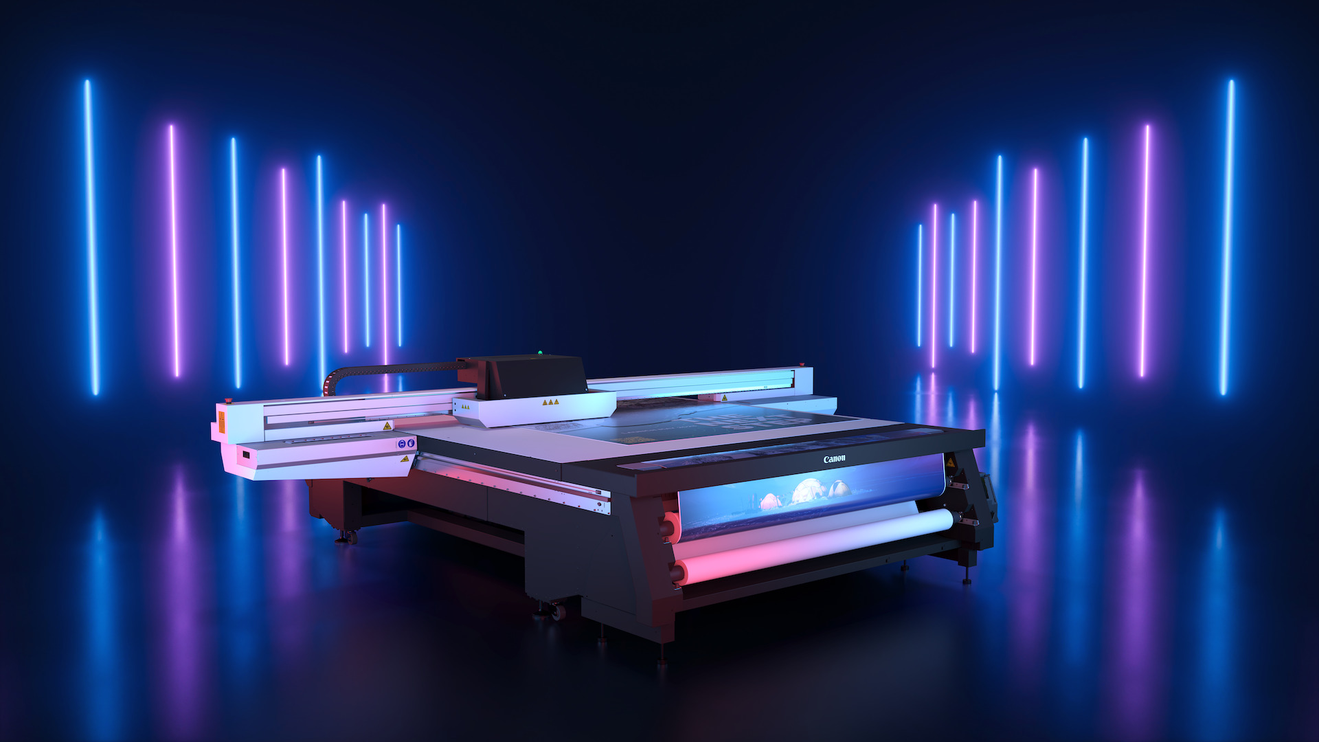 Canon rozšiřuje rodinu celosvětově uznávaných UV flatbed tiskáren Arizona o řadu 1300 s technologií FLOW
