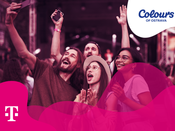 T-Mobile je technologickým partnerem festivalu Colours of Ostrava, který je letos poprvé cashless
