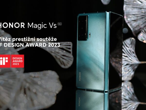 Vlajkový skládací telefon HONOR Magic Vs získal prestižní ocenění  iF DESIGN AWARD!