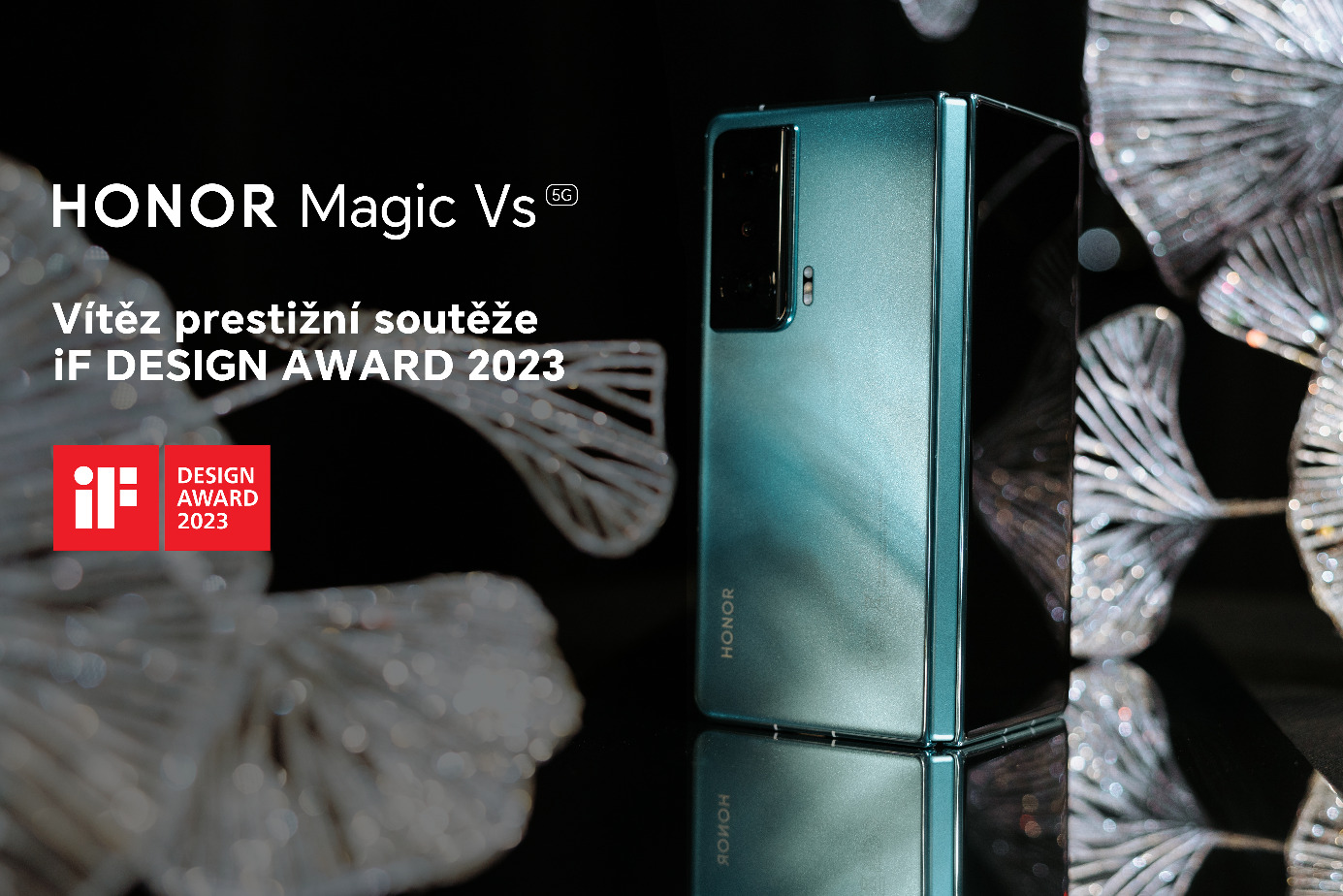 Vlajkový skládací telefon HONOR Magic Vs získal prestižní ocenění  iF DESIGN AWARD!