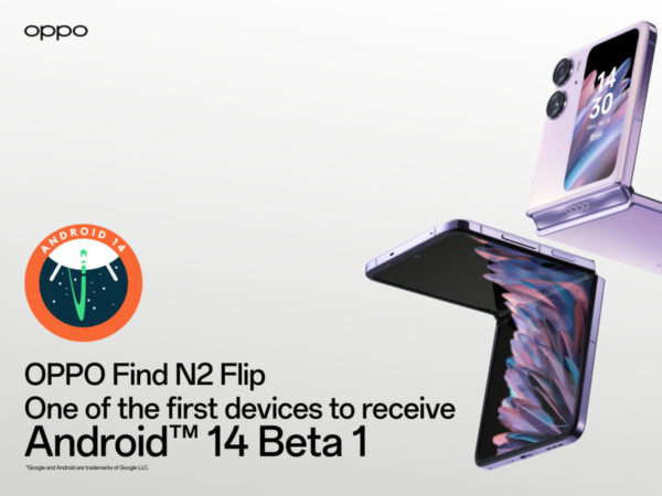 OPPO Find N2 Flip se stane jedním z prvních smartphonů, které získají aktualizaci na Android 14 Beta 1