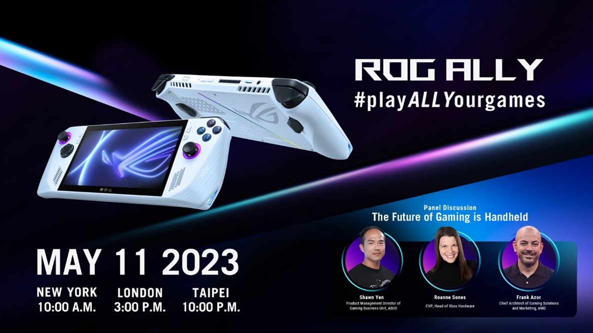 ROG představí ROG Ally, svůj první herní handheld se systémem Windows