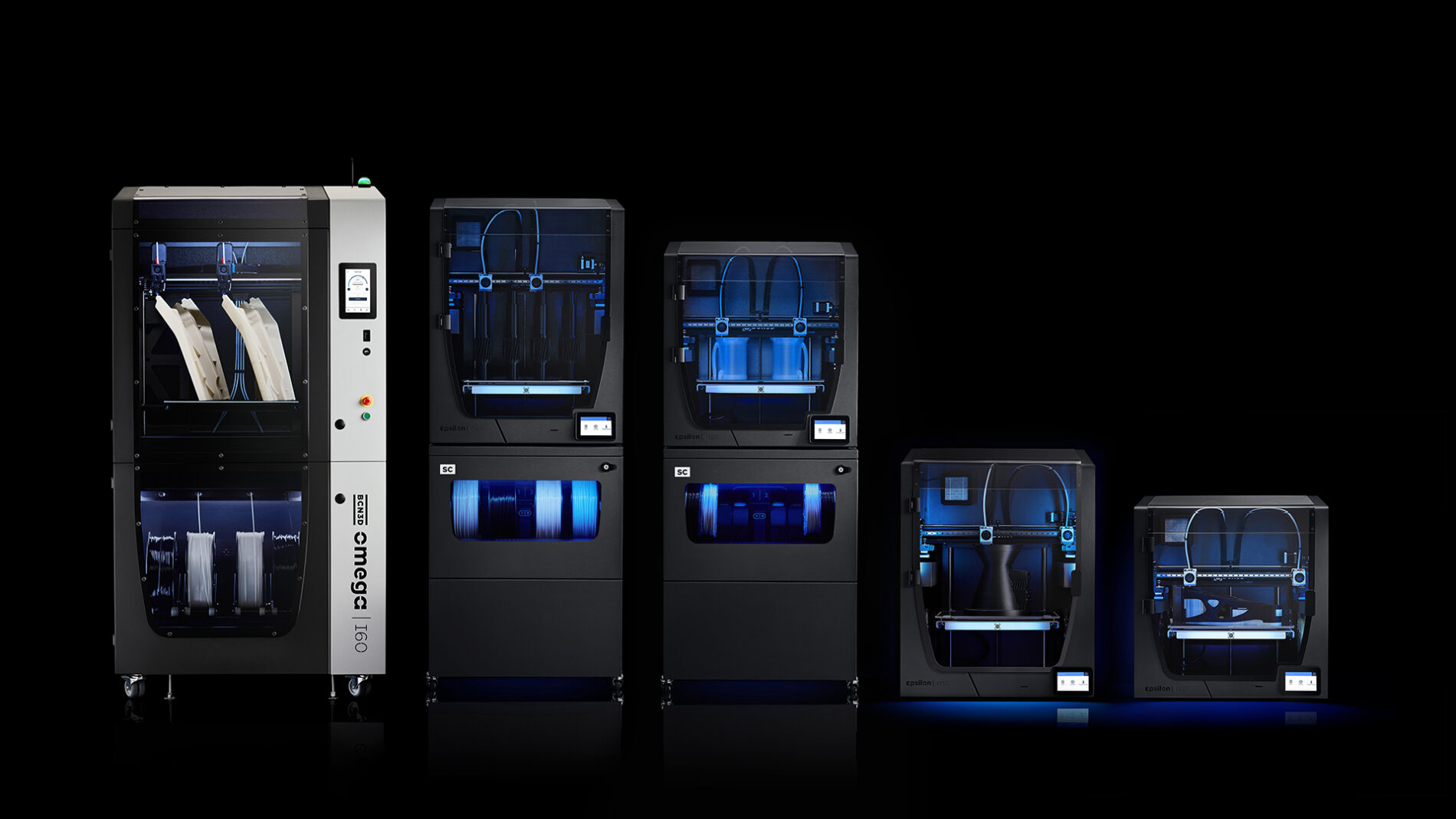 BCN3D Omega I60: vysokorychlostní průmyslová 3D tiskárna pro výrobní provozy