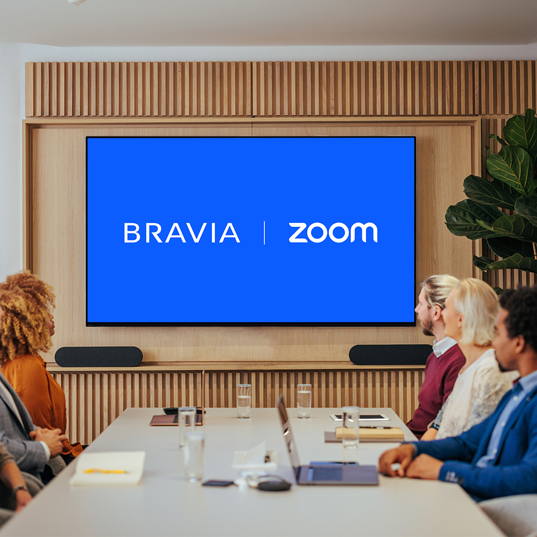 Partnerství Sony a Zoom přináší videokonference do televizorů BRAVIA