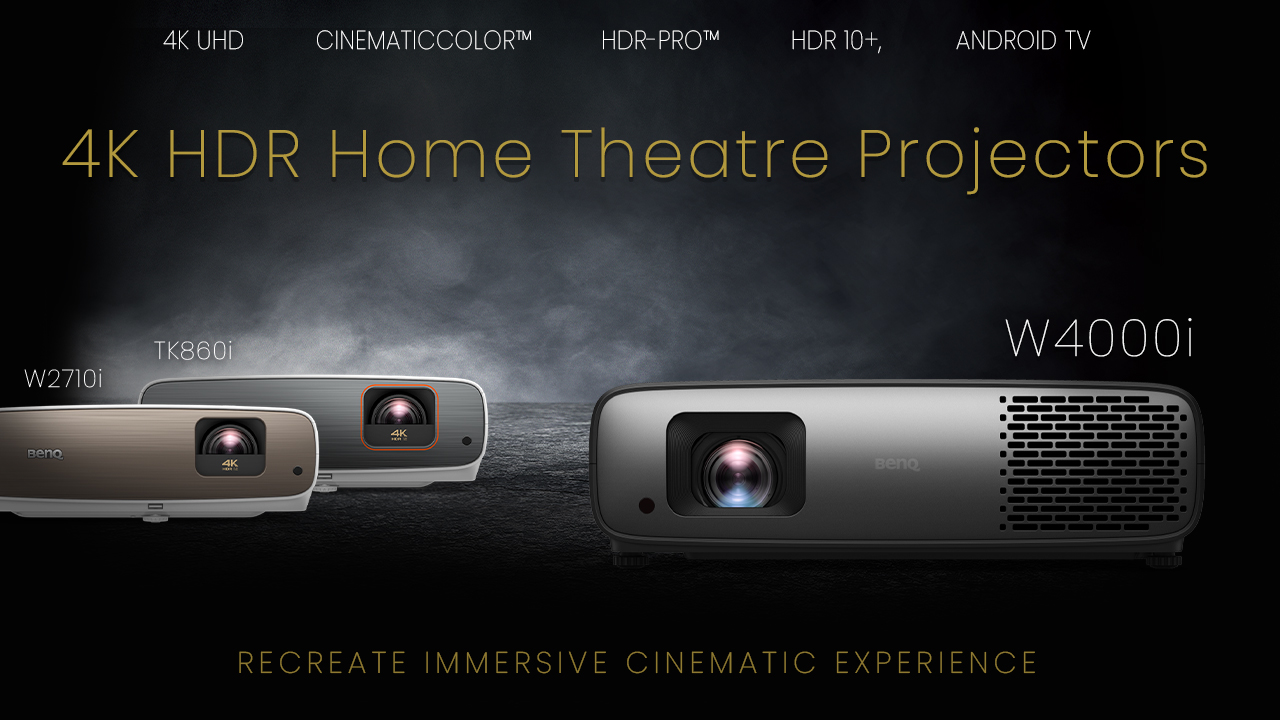 Nové 4K projektory BenQ s podporou HDR pro domácí kino