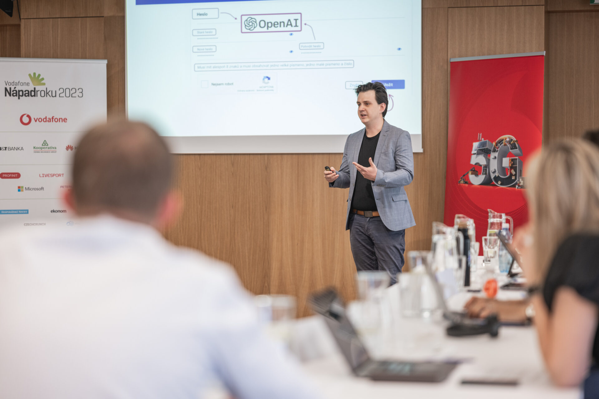 České firmy ovládly umělou inteligenci, ukazují finalisté Vodafone Nápad roku