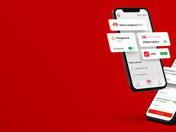 Mobilní tarif hned, odkudkoli a na pár kliknutí. Spustili jsme aplikaci Vodafone One