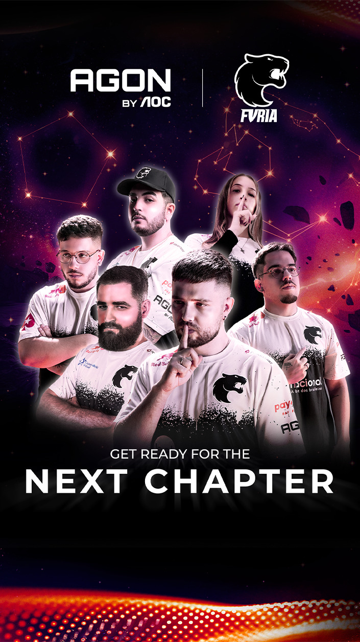 Posílení dokonalosti esportů: AGON by AOC rozšiřuje sponzorství rychle rostoucího týmu FURIA Esports na globální úroveň